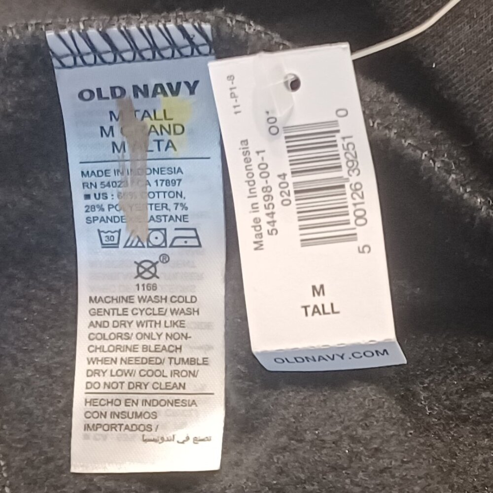 NEW Old Navy High Waisted Fleece Lined Black Stirrup Leggings - Picture 10 of 12